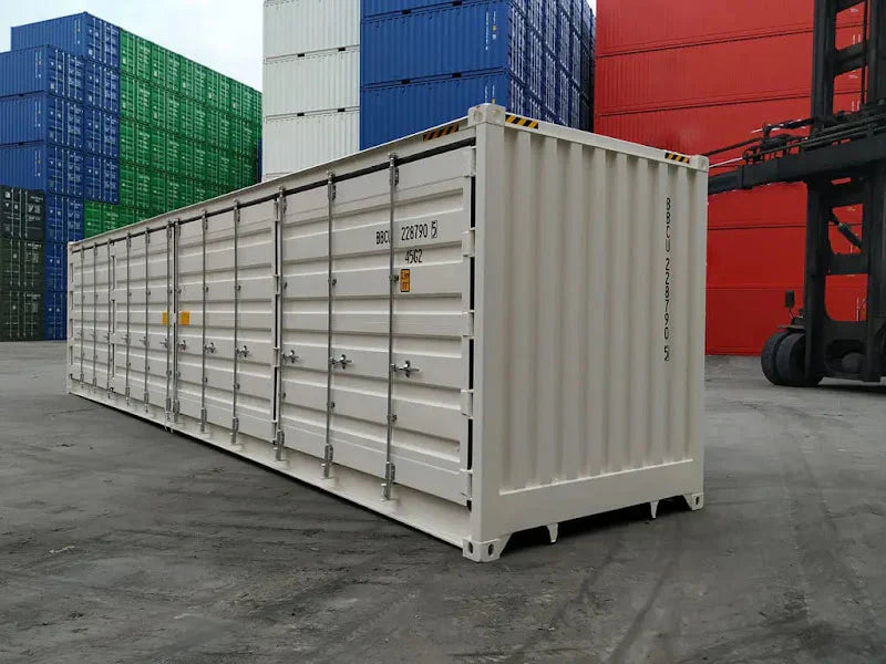 Container maritime 40 pieds Open Side