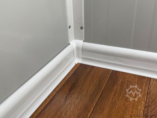 Bureau Mobile 20 Pieds avec Structure en Acier et Revêtement en Vitre - Prêt à l'Emploi