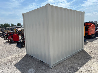 Container 10 Pieds avec Porte d'Homme et Fenêtre Isolée - Idéal pour Stockage Sécurisé et Confortable