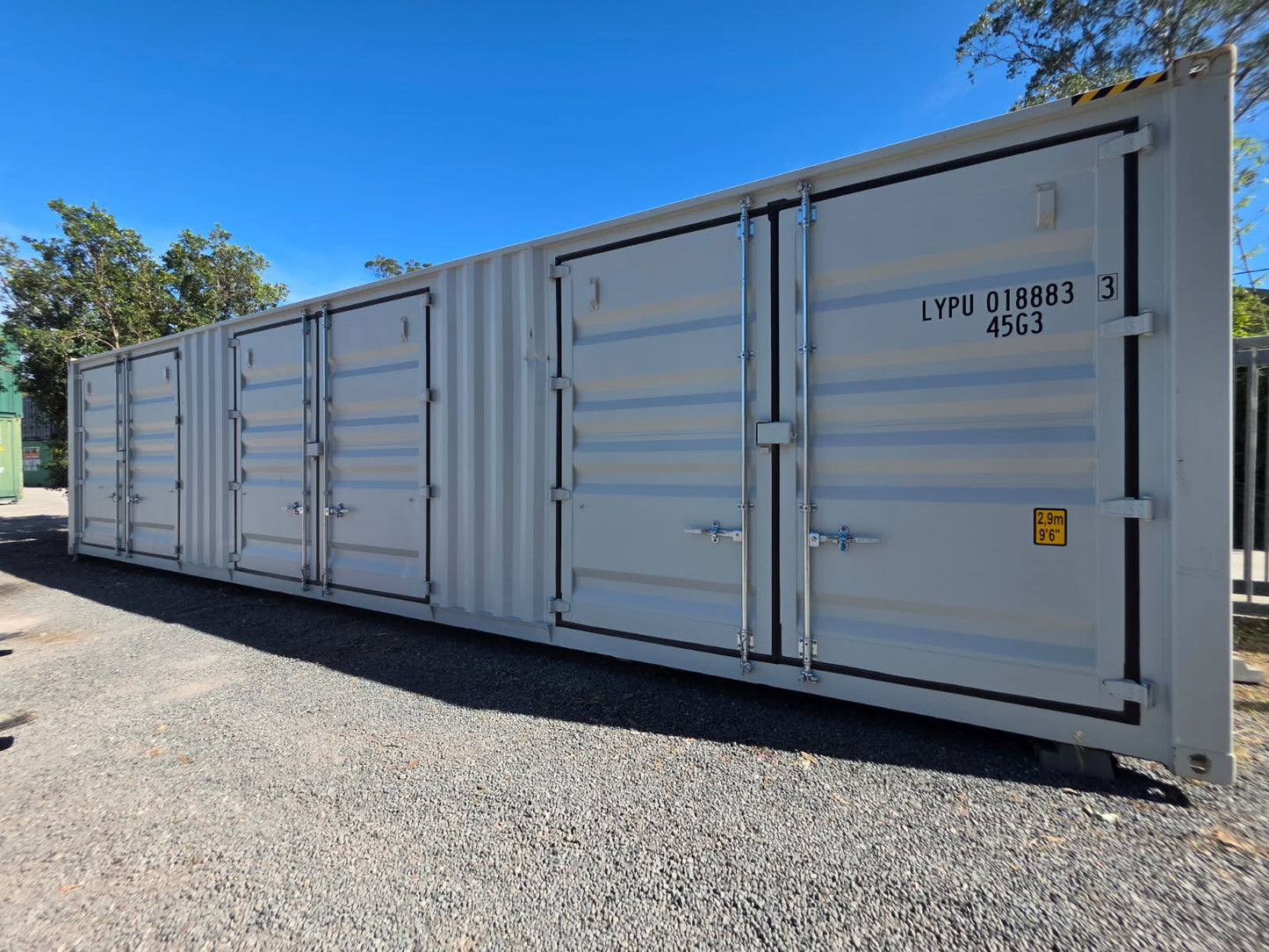 Container 40 Pieds HC Open Side usagers