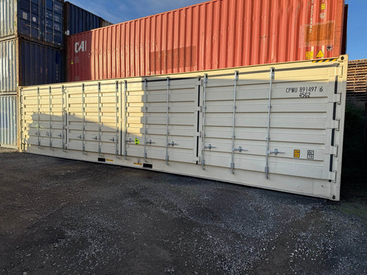Container 40 Pieds HC Open Side - Accès Flexible et Espace de Stockage Extra Large