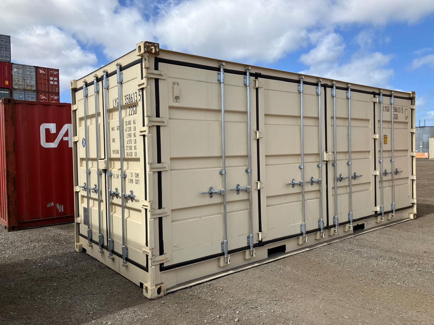 Container 20 Pieds Open Side Neuf - Accès Facile et Spacieux