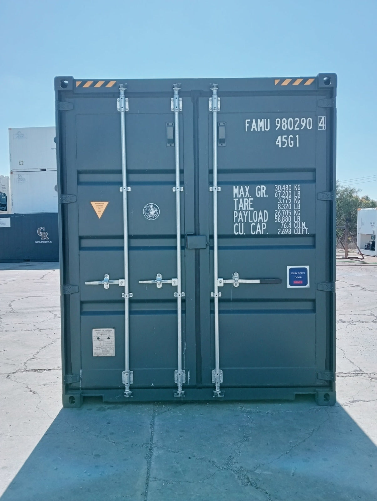 Container 40 Pieds HC (Haute Capacité) - Espace de Stockage Extra Large et Résistant