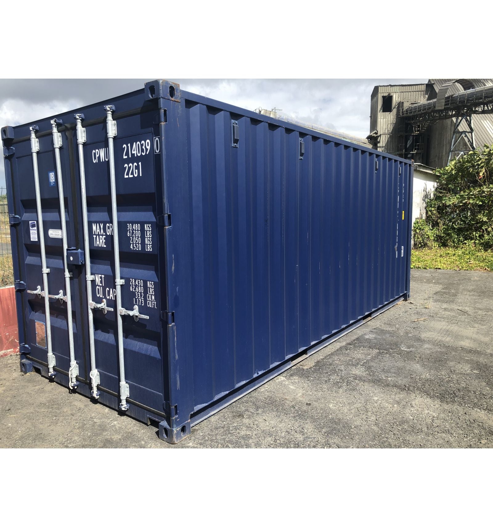 📦 Conteneur Maritime 20 Pieds – Usagé