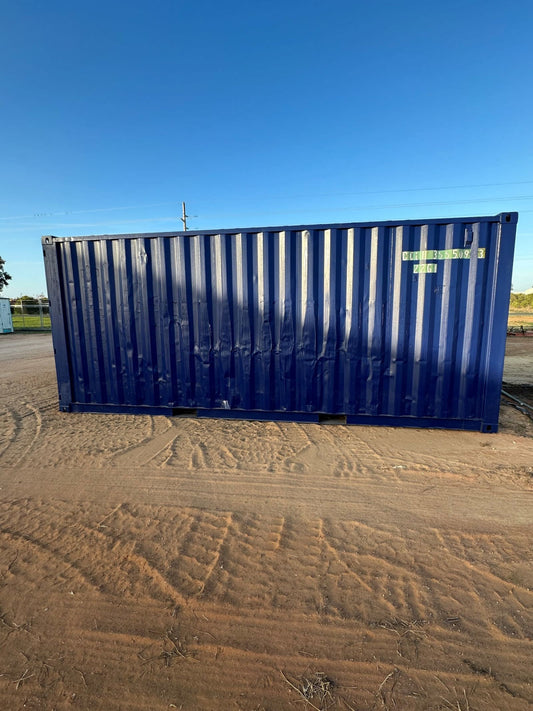 Container 20 Pieds Standard Usagé Bleu