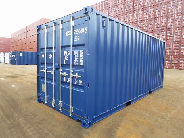 📦 Conteneur Maritime 20 Pieds – Standard (Bleu)