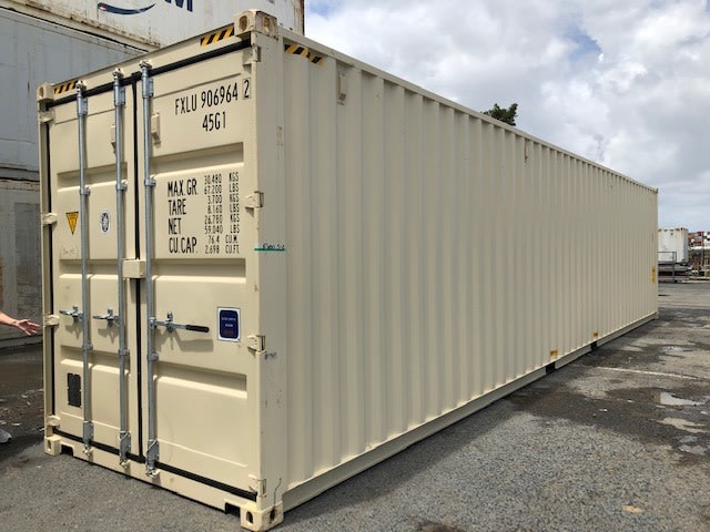 Container 40 Pieds HC (Haute Capacité)  usagers