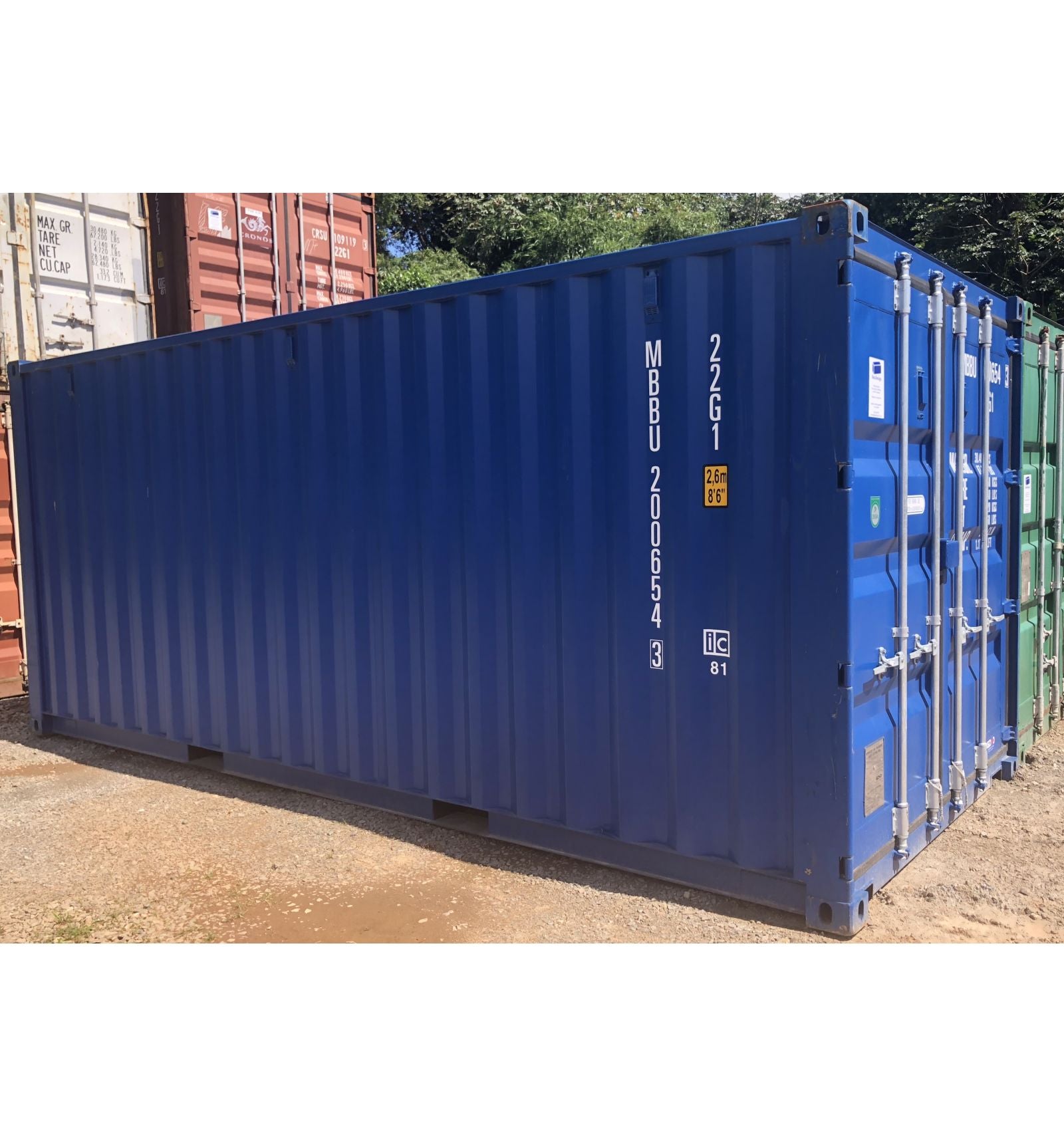 📦 Conteneur Maritime 20 Pieds – Usagé