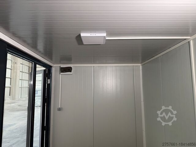 Bureau Mobile 20 Pieds avec Structure en Acier et Revêtement en Vitre - Prêt à l'Emploi