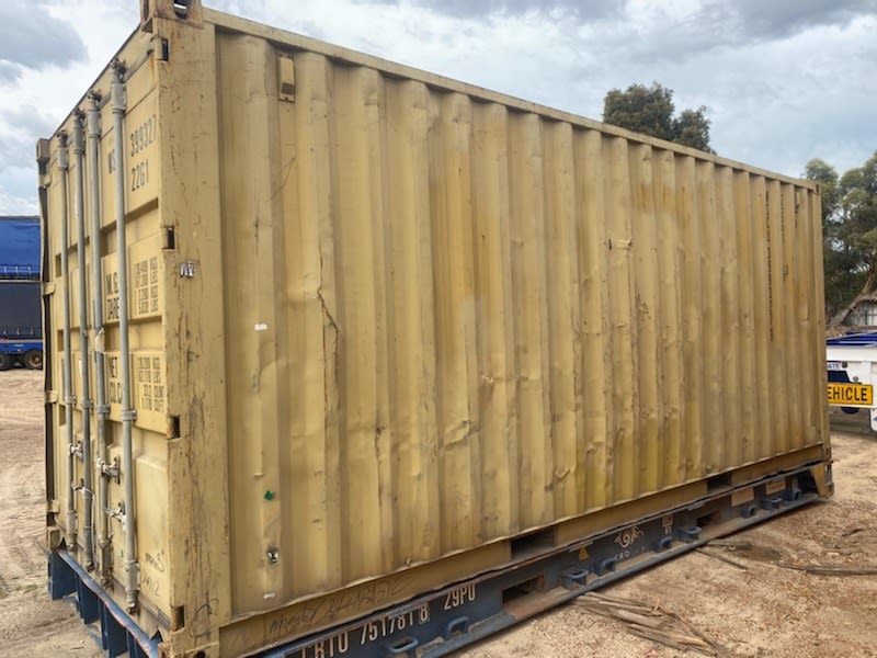 Container 20 Pieds Standard Usagé -